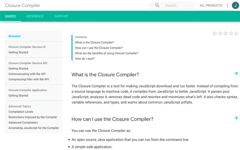 Closure Compiler: Best Minification Tools for WordPress