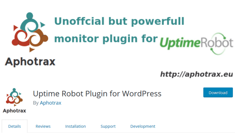 Uptime Robot Plugin