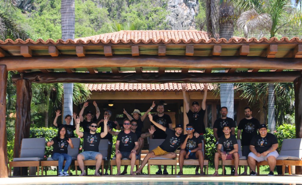 WP Rocket Team during the Yearly Retreat in Mexico