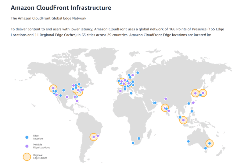 Cloudfront Map