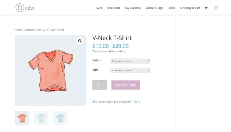 Divi is one of the fastest WooCommerce themes