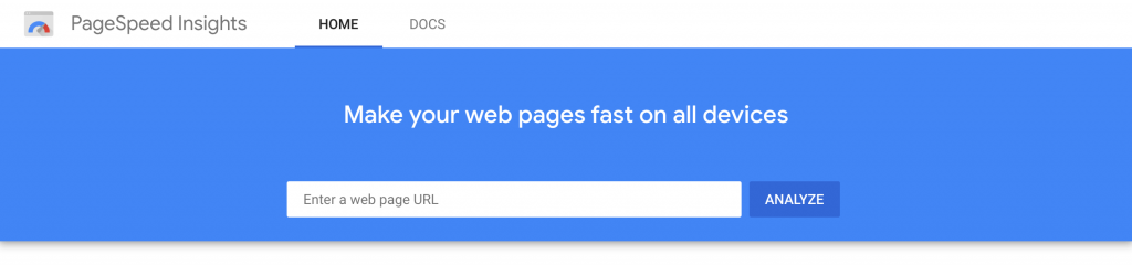 Google PageSpeed Insights