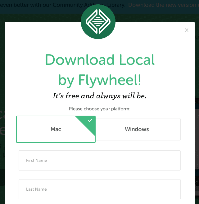 Local by Flywheel Localhost Installation