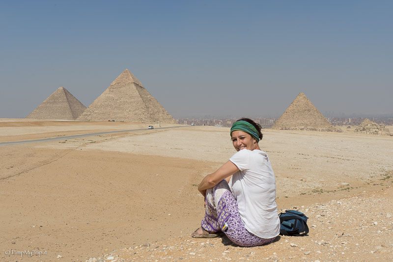 Martina during a trip to Egypt