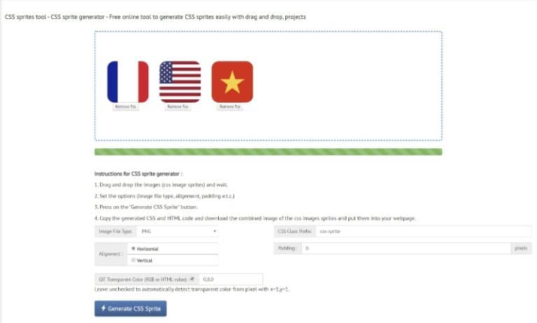 How to Combine Images Using CSS Sprites in WordPress