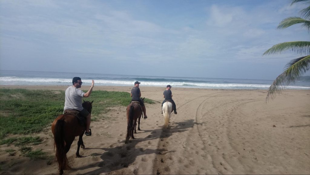 Promenade à cheval au Mexique