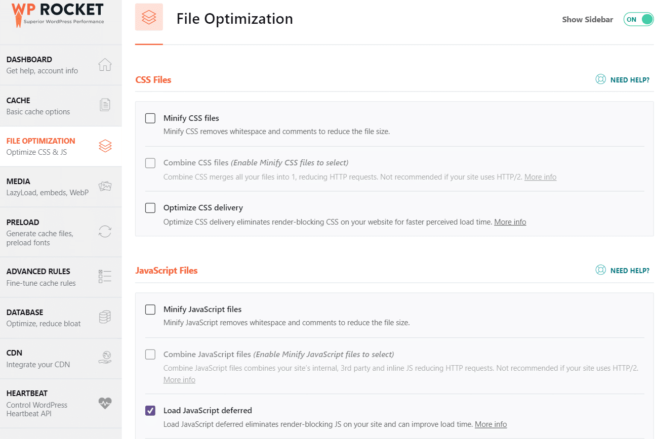 Load JavaScript deferred - WP Rocket