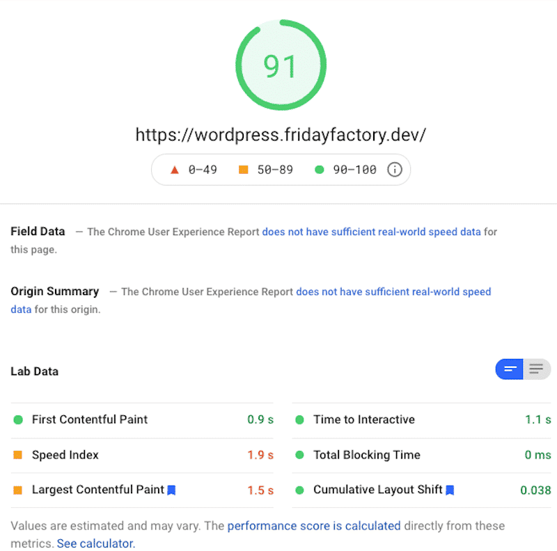 My new KPIs with WPBakery and WP Rocket - Source: PSI

