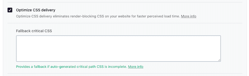Optimizing CSS delivery in one click - Source: WP Rocket
