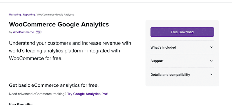 ommerce Google Analytics