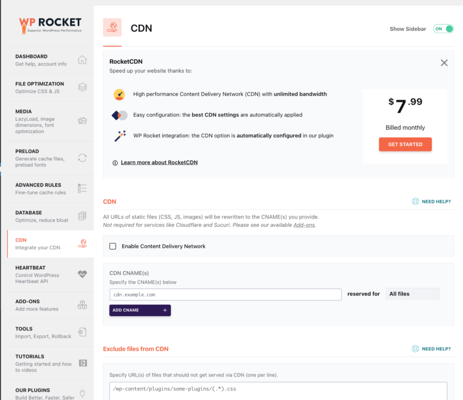 RocketCDN and WP Rocket integration for a fast WordPres site – Source: WP Rocket