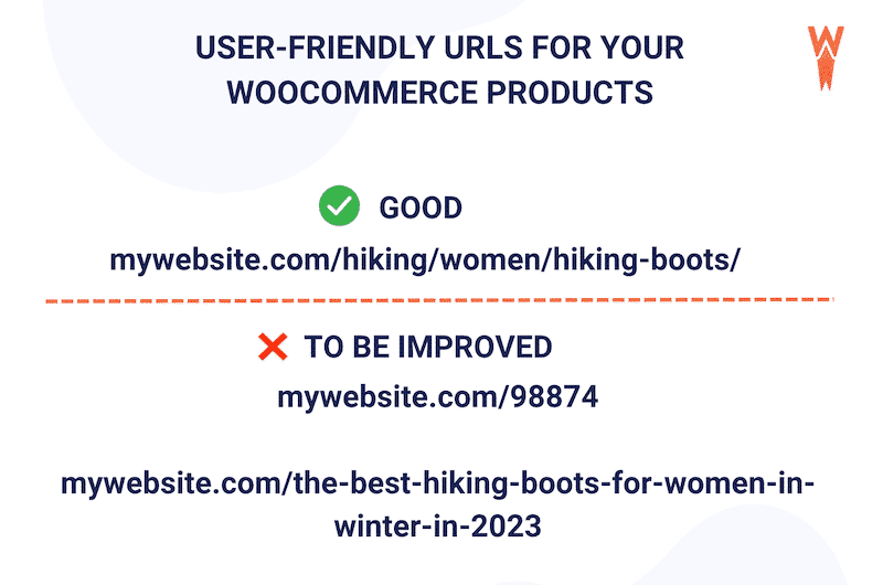 Optimizing URL for your WooCommerce product - Source: WP Rocket 
