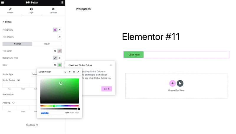 Intuitive customization - Source: Elementor

