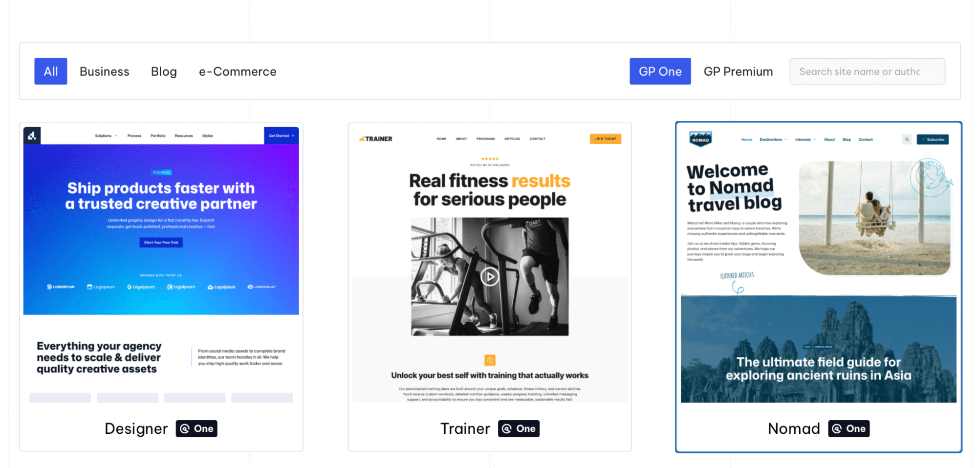 GeneratePress theme