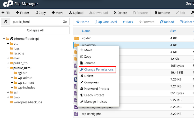Open the file manager via cPanel - Source: mycPanel