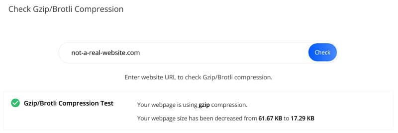 compression checker
