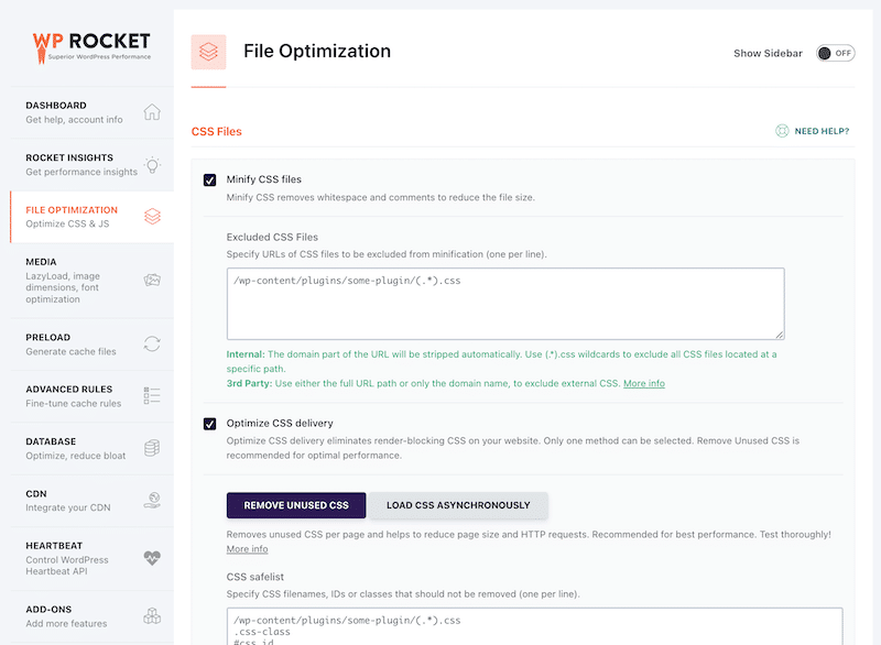 CSS and JS optimization