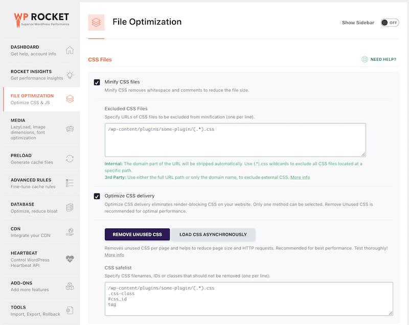 CSS optimization to improve web performance - Source: WP Rocket