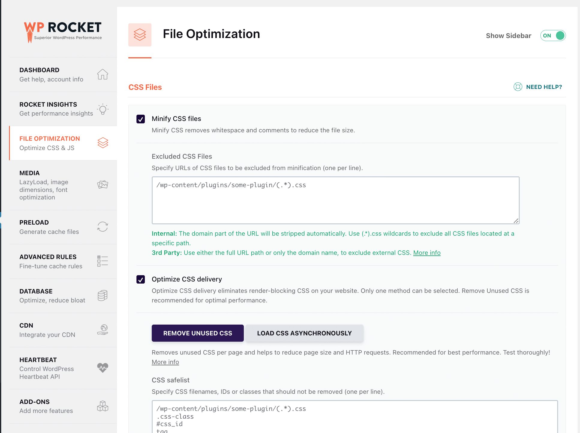 Performance features to improve WooCommerce checkout speed - Source: WP Rocket