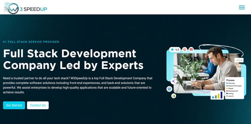 W3 SpeedUp WordPress speed optimization service