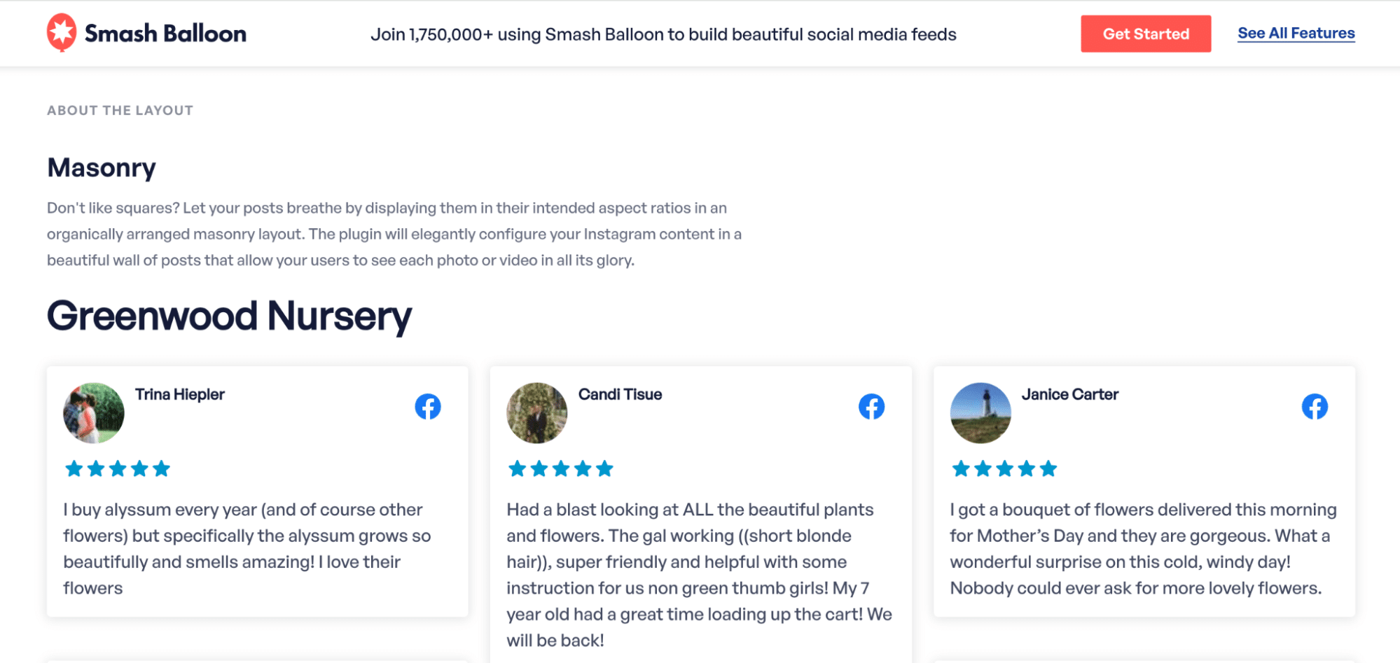Display social proof - Source: Reviews Feed Pro
