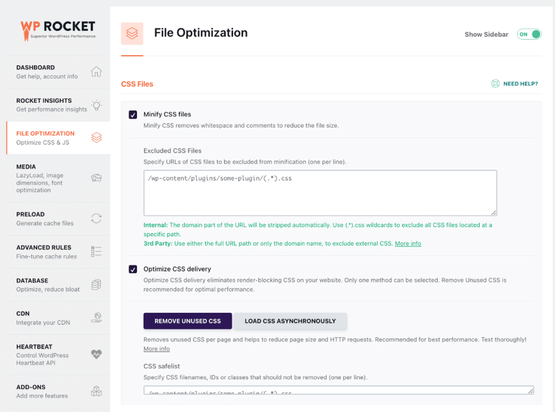 WP Rocket conversion rate optimization with easy CSS and JS optimization - Source: WP Rocket