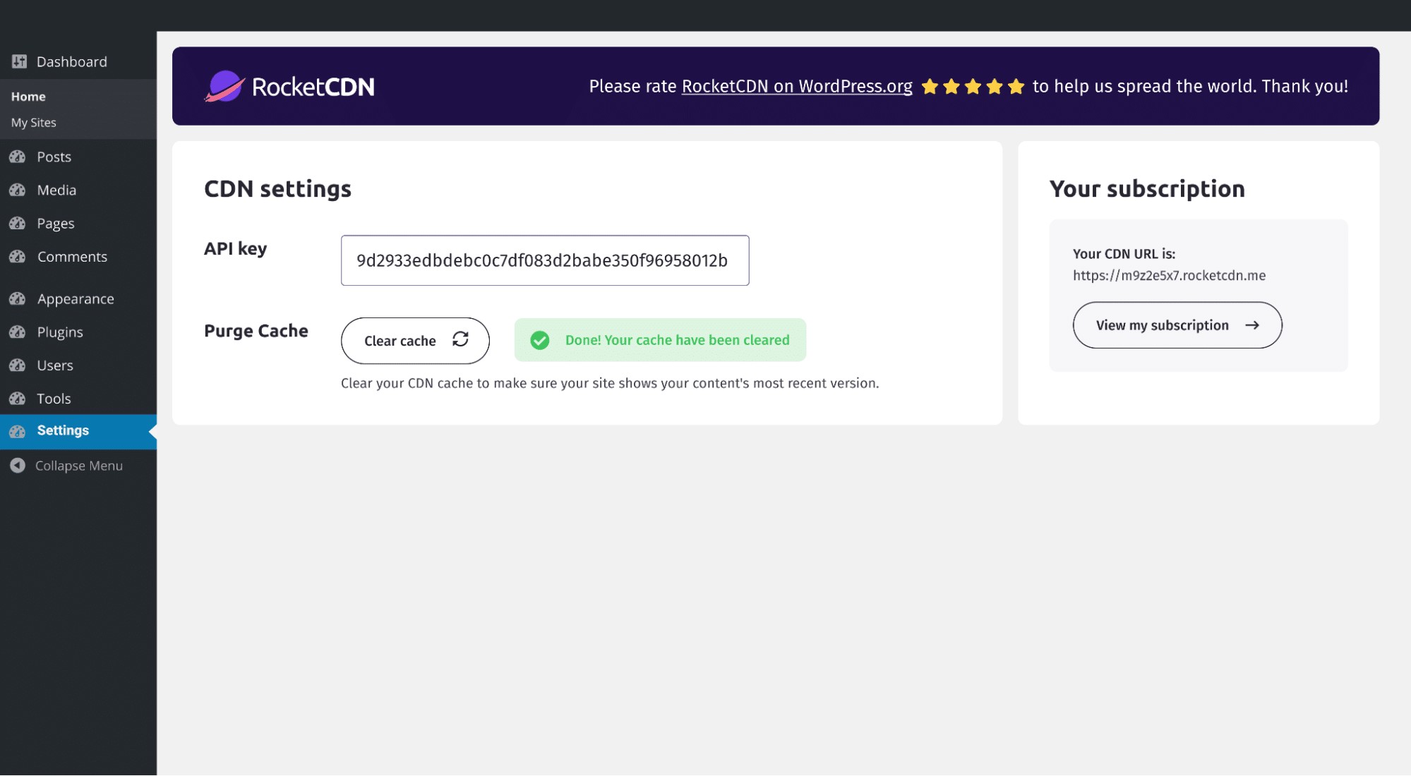 Easy setup to boost performance – Source: RocketCDN