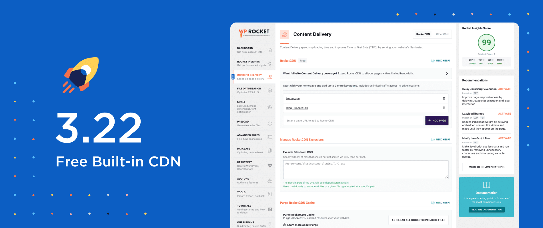WP&nbsp;Rocket 3.22: Introducing Built-in CDN for Faster Loading Time 